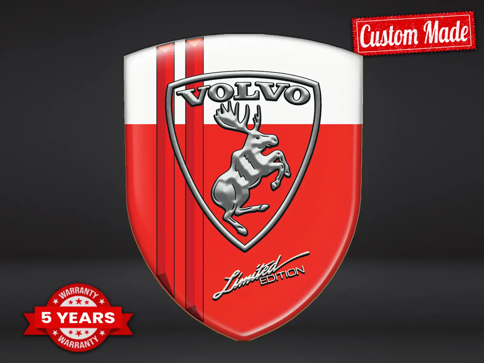 Volvo Vinilos Ventana Auto Resistentes Universal Estrella